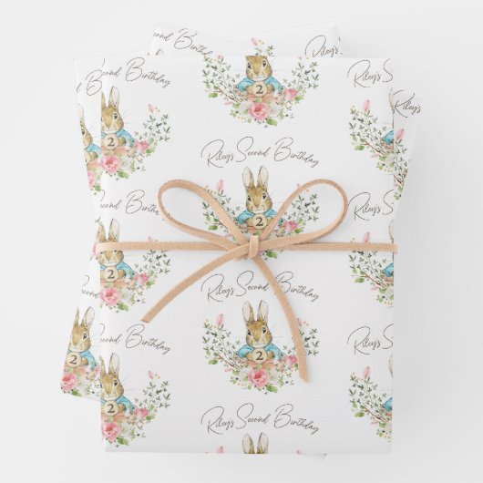 Peter the Rabbit Geschenkpapier Set (Beispiel)