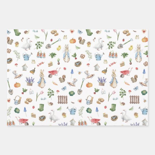 Peter the Rabbit Geschenkpapier Set (Vorderseite 2)