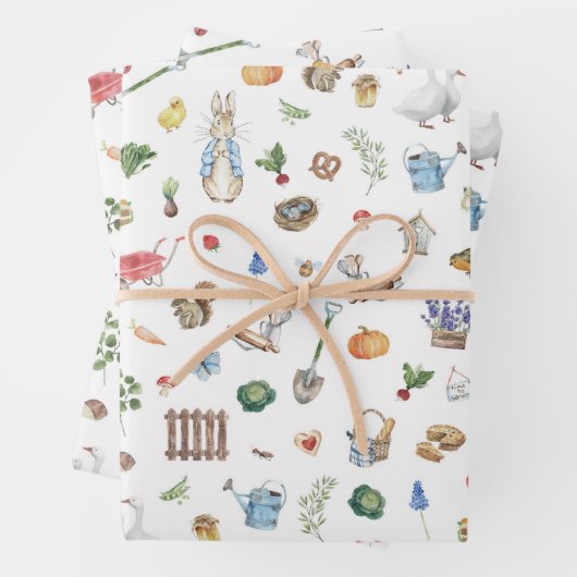 Peter the Rabbit Geschenkpapier Set (Beispiel)
