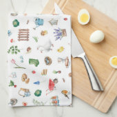 Peter the Rabbit Geschirrtuch (Viertel Falte)