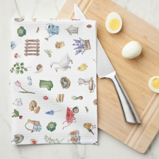 Peter the Rabbit Geschirrtuch (Viertel Falte)