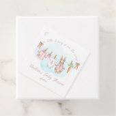 Peter the Rabbit Girl Clothesline Baby Shower Geschenkanhänger (Beispiel)