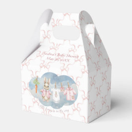 Peter the Rabbit Girl Clothesline Baby Shower Geschenkschachtel