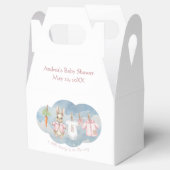 Peter the Rabbit Girl Clothesline Baby Shower   Geschenkschachtel (Geöffnet)