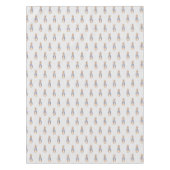 Peter the Rabbit Gray Linen Texture Tischdecke (Vorderseite)