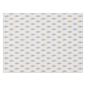 Peter the Rabbit Gray Linen Texture Tischdecke (Vorderseite (Horizontal))