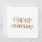 Peter the Rabbit Happy Birthday (Rückseite)