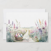 Peter the Rabbit Happy Oaster Feiertagskarte (Rückseite)