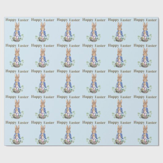 Peter the Rabbit Happy Oaster Geschenkpapier (Flach)