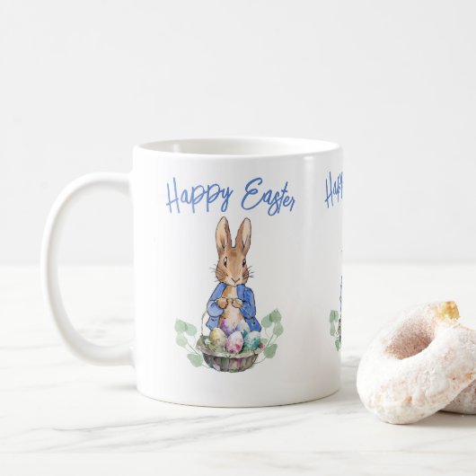 Peter the Rabbit Happy Oaster Kaffeetasse (Mit Donut)
