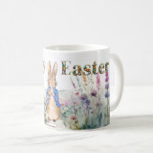 Peter the Rabbit Happy Oaster Kaffeetasse (VorderseiteRechts)