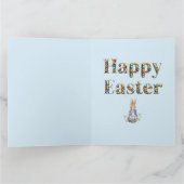 Peter the Rabbit Happy Oaster Karte (Innenseite)
