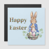 Peter the Rabbit Happy Oaster Magnetkarte (Vorne/Hinten)
