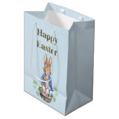 Peter the Rabbit Happy Oaster Mittlere Geschenktüte (Vorderseite Schrägansicht)