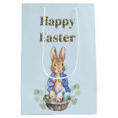 Peter the Rabbit Happy Oaster Mittlere Geschenktüte (Rückseite)