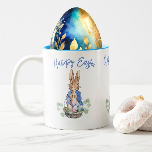 Peter the Rabbit Happy Oaster Zweifarbige Tasse