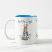 Peter the Rabbit Happy Oaster Zweifarbige Tasse (Links)