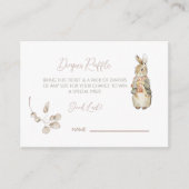 Peter the Rabbit Herbst Herbst Winter Baby Dusche Begleitkarte (Vorderseite)