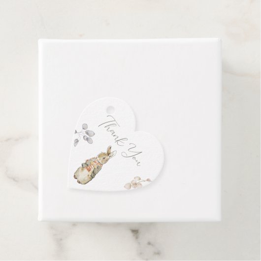 Peter the Rabbit Herbst Herbst Winter Baby Dusche Geschenkanhänger (Beispiel)