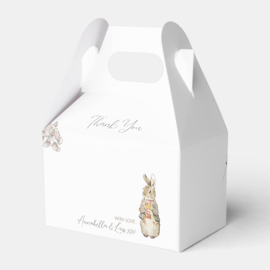 Peter the Rabbit Herbst Herbst Winter Baby Dusche Geschenkschachtel (Rückseite)