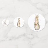 Peter the Rabbit Herbst Herbst Winter Baby Dusche Konfetti (Rückseiten)