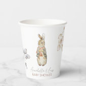 Peter the Rabbit Herbst Herbst Winter Baby Dusche Pappbecher (Vorderseite)