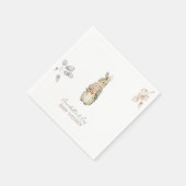 Peter the Rabbit Herbst Herbst Winter Baby Dusche Serviette (Ecke)