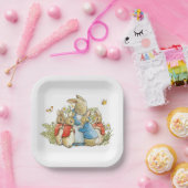 Peter the Rabbit Josephine Bunny Pappteller (Party)