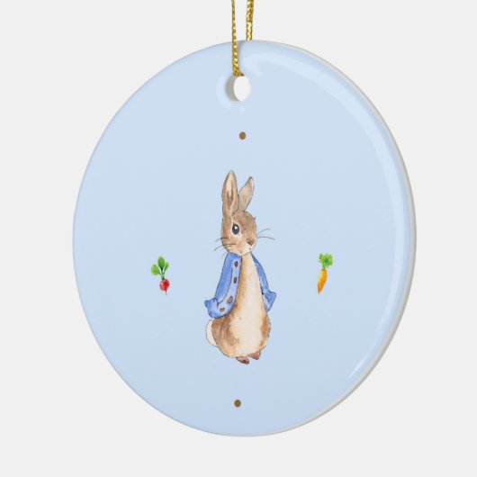 Peter the Rabbit Keramik Ornament (Links)