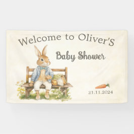 Peter The Rabbit - Kinderdusche - Vintag Banner
