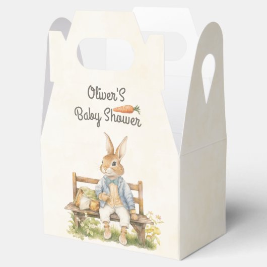 Peter The Rabbit - Kinderdusche - Vintag Geschenkschachtel (Geöffnet)