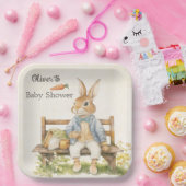 Peter The Rabbit - Kinderdusche - Vintag Pappteller (Party)