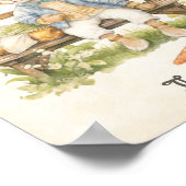 Peter the Rabbit - Kinderduschkarten und Geschenke Poster (Ecke)