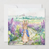 Peter the Rabbit mit Aquarelllilacke (Vorderseite)