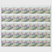 Peter the Rabbit mit Aquarelllilacke Geschenkpapier (Flach)