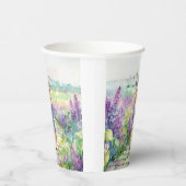 Peter the Rabbit mit Aquarelllilacke Pappbecher (Rechts)