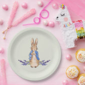 Peter the Rabbit mit Lavendel Pappteller (Party)