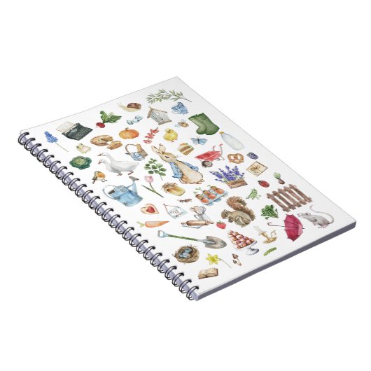 Peter the Rabbit Notizblock (Rechte Seite)