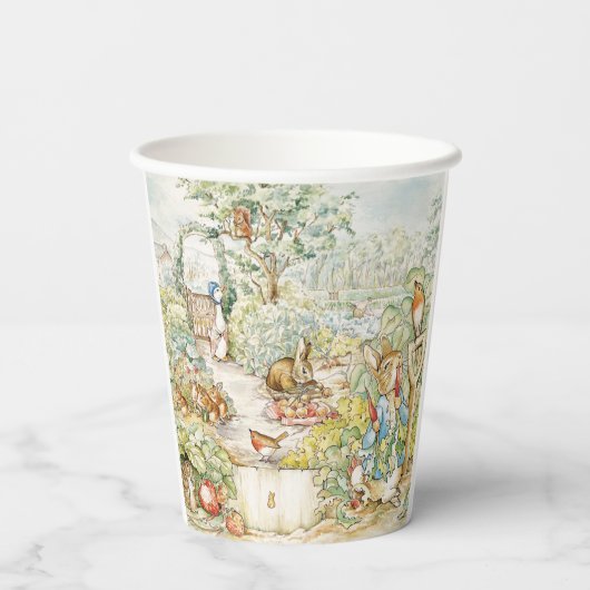 Peter the Rabbit Pappbecher (Rückseite)