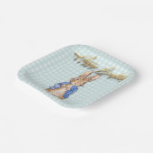 Peter the Rabbit Pappteller (Gewinkelt)