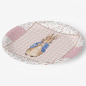 Peter the Rabbit Pappteller (Schrägansicht)