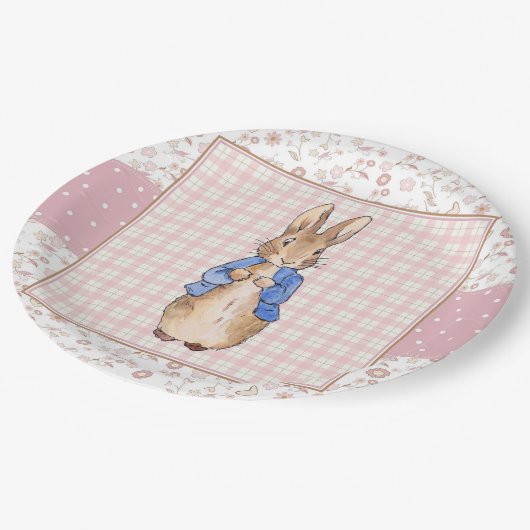Peter the Rabbit Pappteller (Schrägansicht)