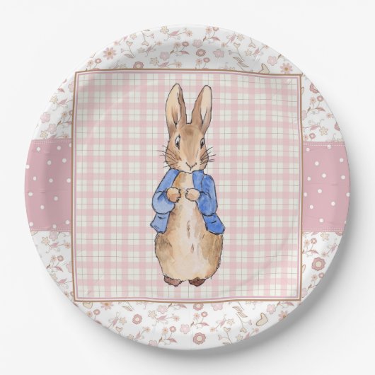Peter the Rabbit Pappteller (Vorderseite)