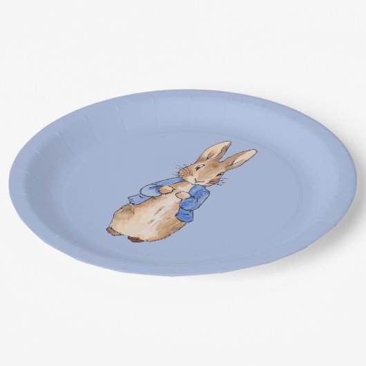 Peter the Rabbit Pappteller (Schrägansicht)