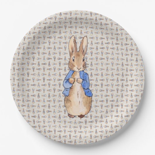 Peter the Rabbit Pappteller (Vorderseite)
