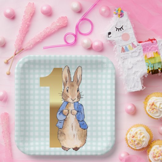 Peter the Rabbit Pappteller (Party)