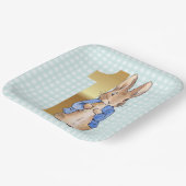 Peter the Rabbit Pappteller (Gewinkelt)