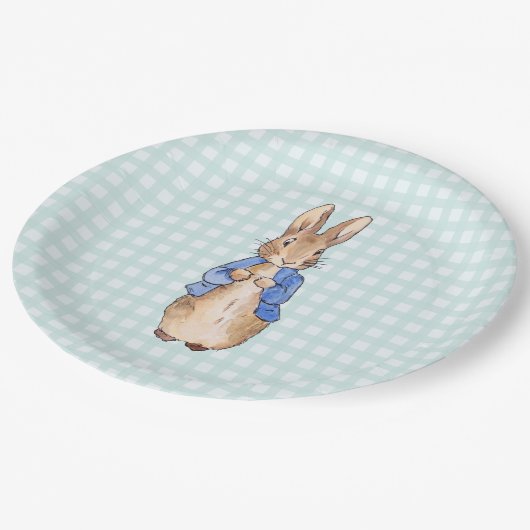 Peter the Rabbit Pappteller (Schrägansicht)