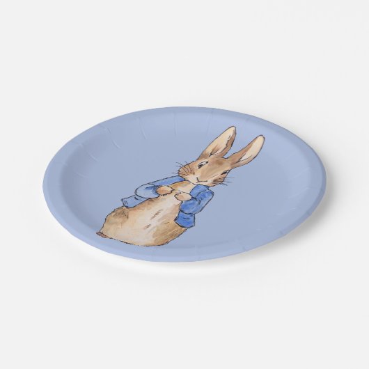 Peter the Rabbit Pappteller (Schrägansicht)