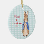 Peter the Rabbit Personalize Keramik Ornament (Rechts)